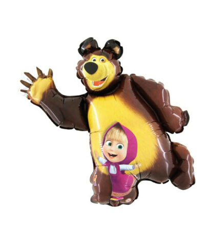 Palloncino mylar supershape Masha e Orso