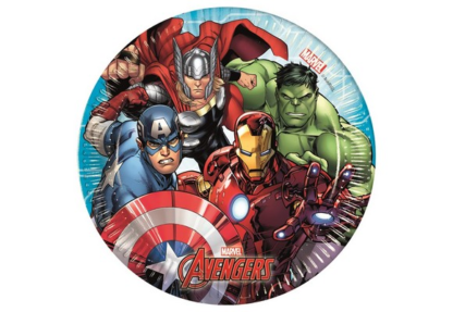 Piatti 18 cm Avengers