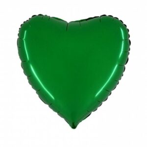 Palloncino In Mylar Cuore 18" Smeraldo