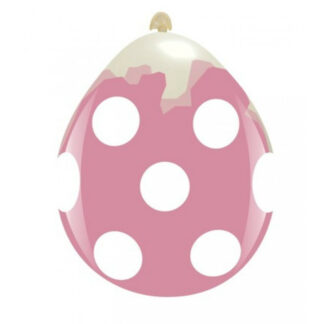 Palloncino Per Macchinario Pois Rosa