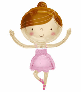 Palloncino Mylar Ballerina SuperShape