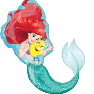 Palloncino foil Supershape Ariel la sirenetta