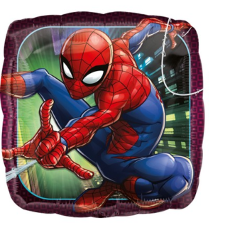 Palloncino foil quadrato Spiderman