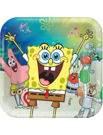 Piatti 23 cm Spongebob
