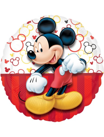 Palloncino foil tondo Mickey Portrait