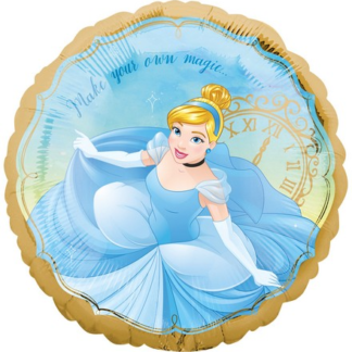 Palloncino foil tondo Cenerentola