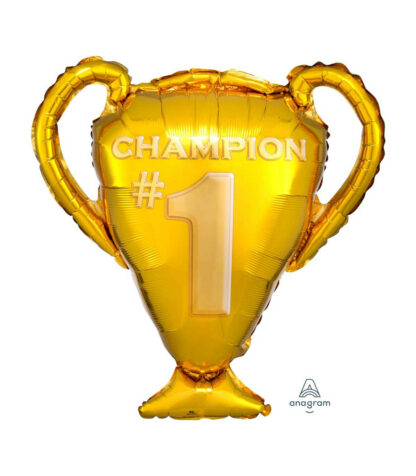 Palloncino Mylar Trofeo Dorato SuperShape