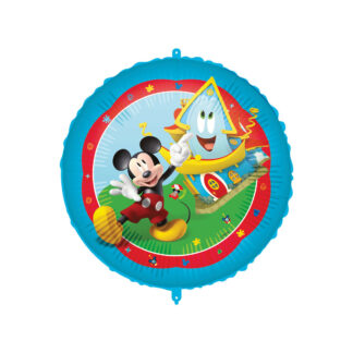 Palloncino Mylar Topolino Rock the House Pesetto Nastrino