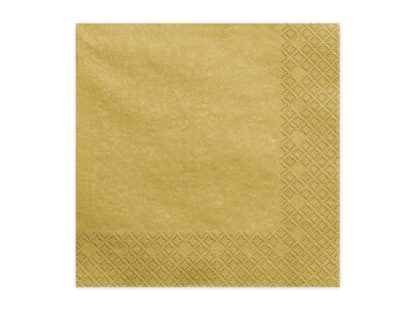 Tovaglioli 33x33 cm Oro