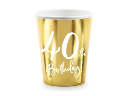 Bicchieri 40th Birthday