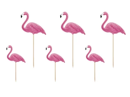 Cake topper Fenicotteri