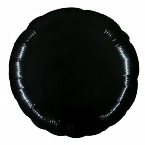 Palloncino In Mylar Tondo 36" Nero