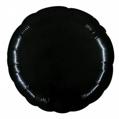 Palloncino In Mylar Tondo 36" Nero