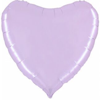 Palloncino In Mylar Cuore 36" Lavanda