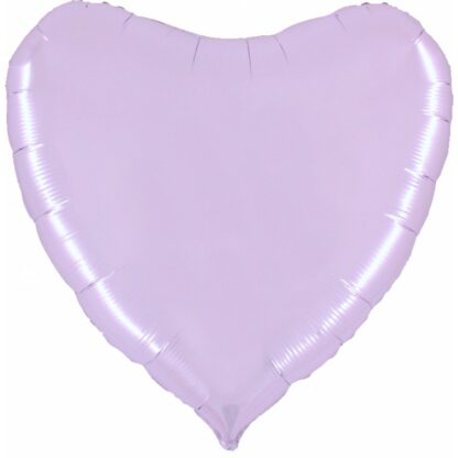 Palloncino In Mylar Cuore 36" Lavanda