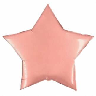 Palloncino In Mylar Stella 36" Rosa Gold