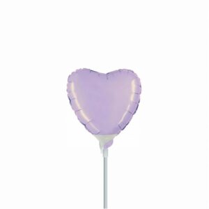 Palloncino In Mylar Cuore 4" Lavanda