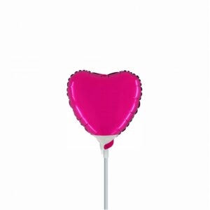 Palloncino In Mylar Cuore 4" Magenta