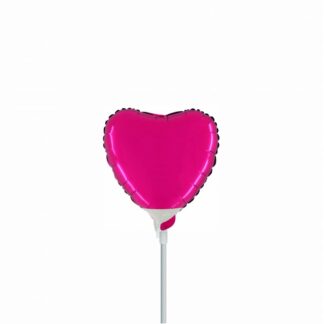 Palloncino In Mylar Cuore 4" Magenta