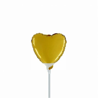 Palloncino In Mylar Cuore 4" Oro