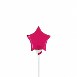 Palloncino In Mylar Stella 4" Magenta
