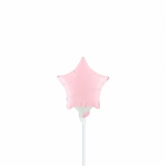 Palloncino In Mylar Stella 4" Rosa