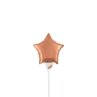 Palloncino In Mylar Stella 4" Rosa Gold