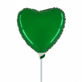 Palloncino In Mylar Cuore 9" Smeraldo