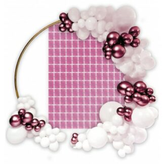 Foil Backdrop Rosa 100x200 cm