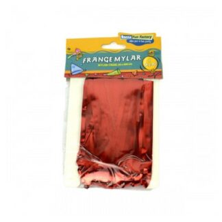 Frange Foil rosso 100x20cm