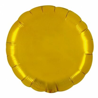 Palloncino In Mylar Tondo 36" Oro