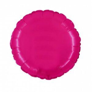 Palloncino In Mylar Tondo 18" Magenta