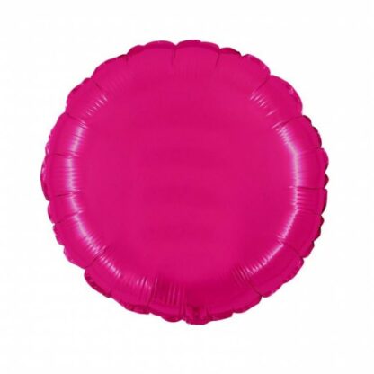 Palloncino In Mylar Tondo 18" Magenta