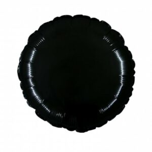 Palloncino In Mylar Tondo 18" Nero