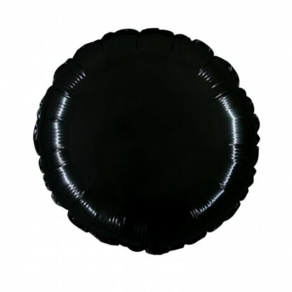Palloncino In Mylar Tondo 18" Nero