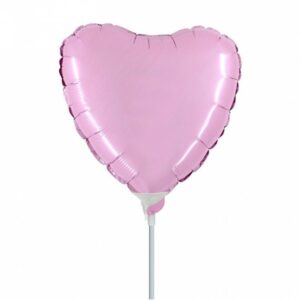 Palloncino In Mylar Cuore 9" Rosa