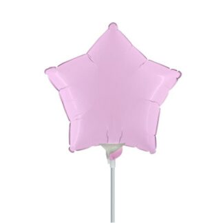 Palloncino In Mylar Stella 9" Rosa