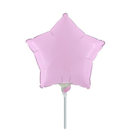 Palloncino In Mylar Stella 9" Rosa