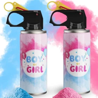 Estintore per baby shower celeste
