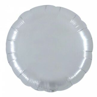 Palloncino In Mylar Tondo 36" Argento