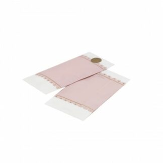 10 sacchetti cm 8x14 Stampa Rosa e Oro