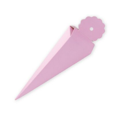 Scatoline portaconfetti Cono Quadrato 4 x 19 x 4 cm Rosa