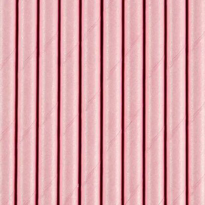Cannucce in carta rosa