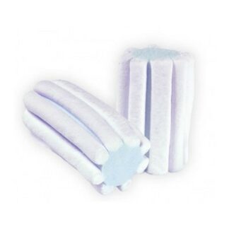 Marshmallow Striato bianco e celeste