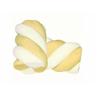 Marshmallow Treccia bianca e giallo