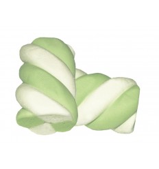 Marshmallow Treccia bianca e verde