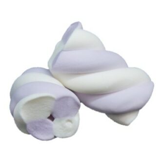 Marshmallow Treccia bianca e lilla