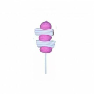 Espositore Mini Spiedino Marshmallow rosa