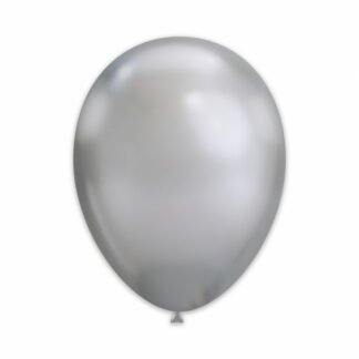 Palloncini In Lattice Chrome Argento 13" - 33 cm