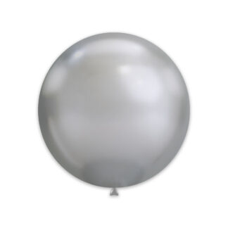 Palloncini In Lattice Chrome Argento 15" - 38 cm